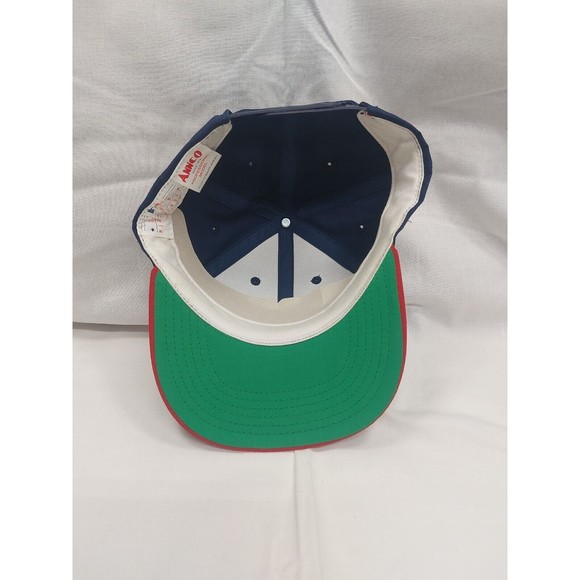 Vintage Cleveland Indians Hat Snapback Ball Cap Baseball MLB 90s Youth Size - Picture 6 of 11